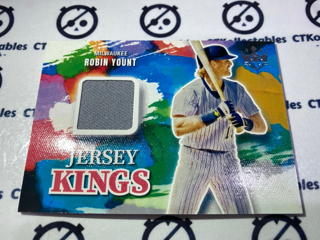 2022 Panini Diamond Kings Baseball Robin Yount Jersey Kings GU #JK-RY Milwaukee