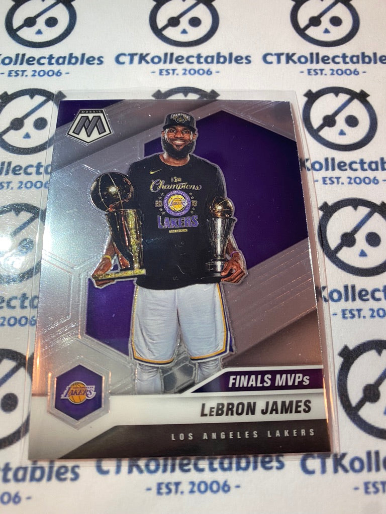 2020-21 NBA Mosaic Lebron James Finals MVP #297 Lakers