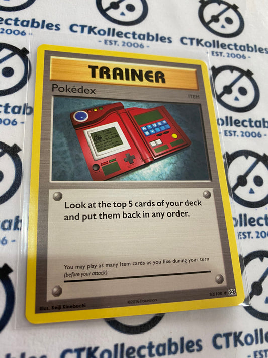 Pokedex #82/108 Base Pokémon Card XY EVOLUTIONS
