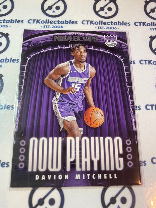 2021 Panini NBA HOOPS Davion Mitchell Now Playing #9