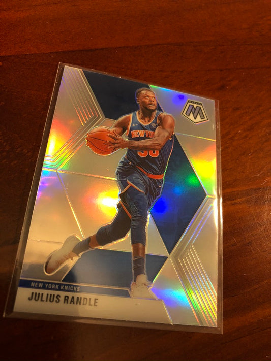Kenrich Williams silver prizm #176 2019-20 NBA Mosaic