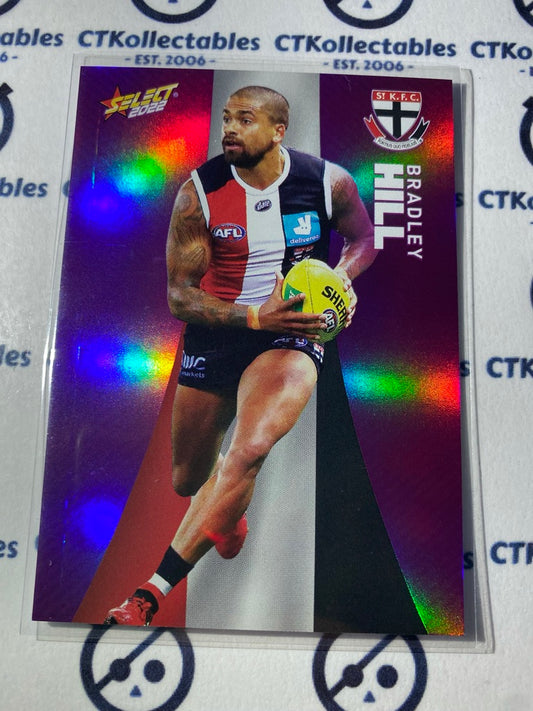 2022 AFL Footy Stars Purple Parallel - Bradley Hill PP144