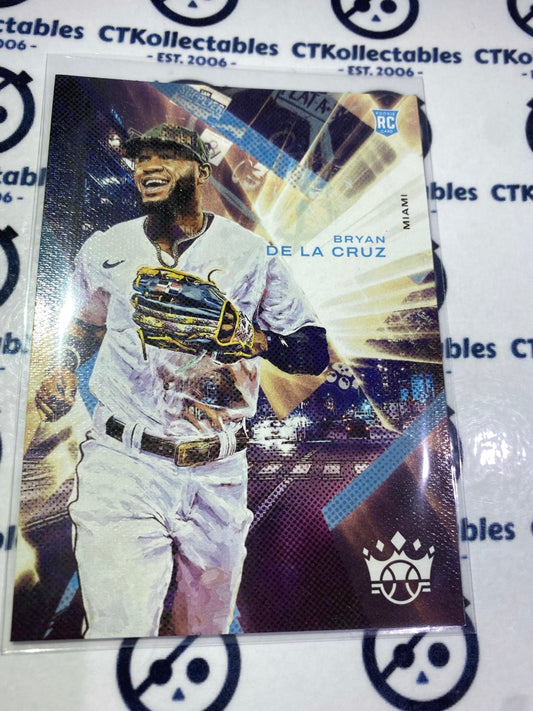 2022 Panini Diamond Kings Baseball Bryan De La Cruz RC Level I Miami