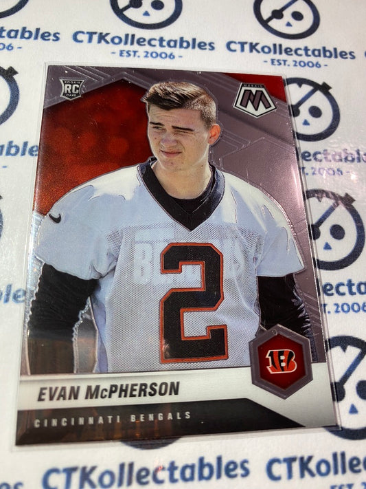 2021 Panini NFL Mosaic Evan McPherson rookie card base #361 Bengals