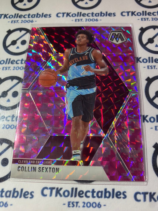 2019-20 Panini Mosaic Collin Sexton Pink Prizm #167 Cavaliers