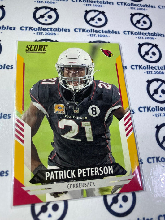 2021 NFL Score Gold Base Patrick Peterson Cardinals #245