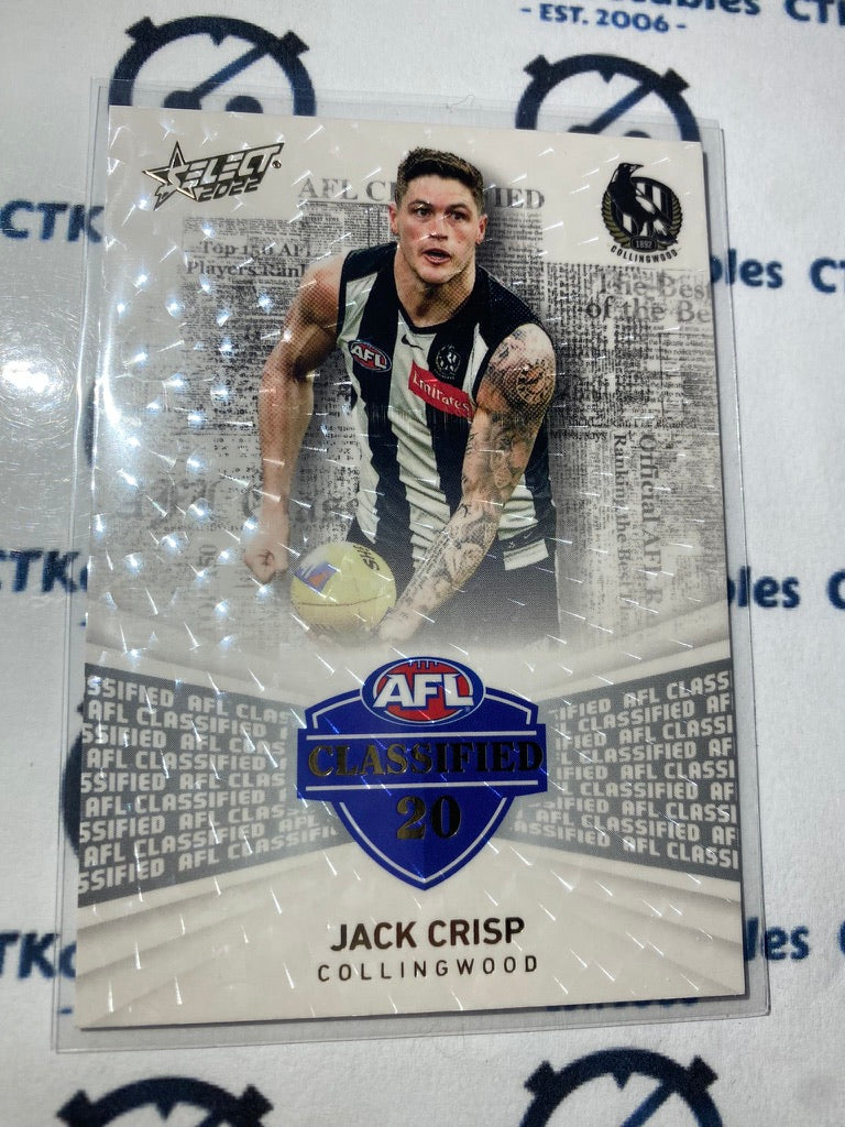 2022 AFL Footy Stars Classified #AC20 Jack Crisp #036/270