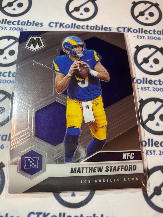 2021 Panini NFL Mosaic Matthew Stafford NFC #205 Rams