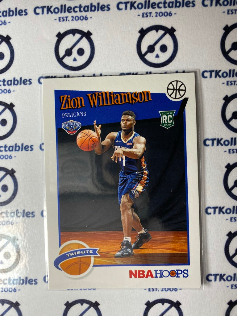 2019-20 Nba Hoops Zion Williamson tribute RC #296