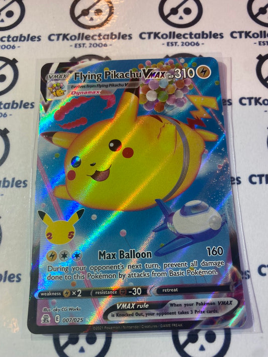 Flying Pikachu Vmax #007/025 Pokemon Celebrations 25th Anniversary