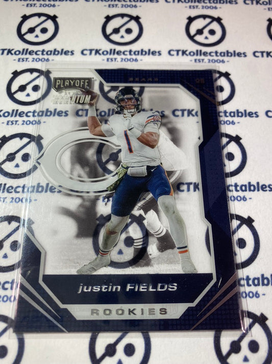 2021 NFL Chronicles Playbook Momentum Justin Fields rookie card RC #PMR-8