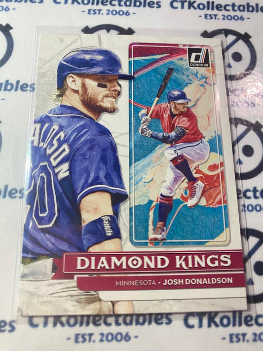 2022 Panini Donruss Baseball Diamond Kings #10 Josh Donaldson Minnesota