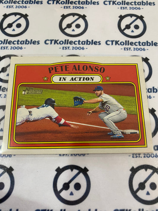 2021 MLB Heritage In Action Pete Alonso #32 Mets