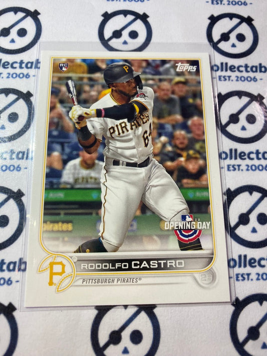 2022 Topps Opening Day Baseball Rooolfo Castro Rookie card RC #57 Pirates