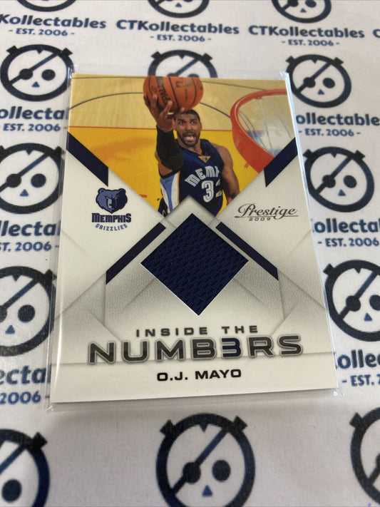 2009 Panini Prestige O.J Mayo Inside The Numbers #005/100 Grizzlies #10