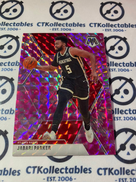 2019-20 Panini Mosaic Jabari Parker Pink Prizm #4 Hawks