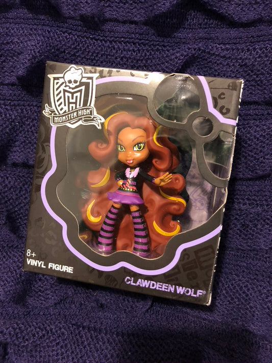 Clawdeen Wolf Monster High Doll  "Vinyl Figure"