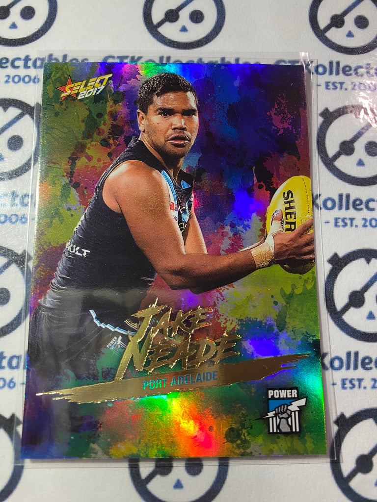 2017 AFL Select Footy Stars Holofoil - #HF115 Jake Neade Power