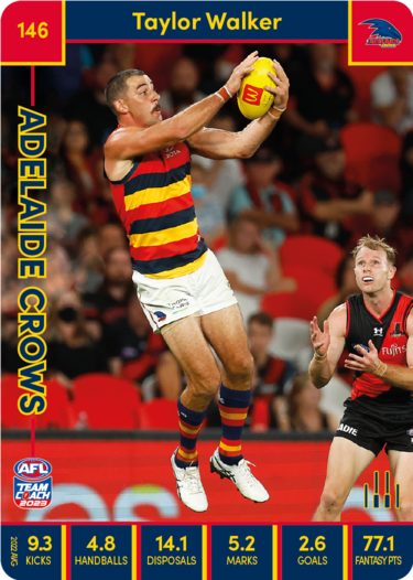 2023 AFL Teamcoach Base Card-#146 Taylor Walker Crows