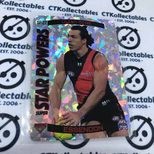 2021 AFL Teamcoach Star Power Silver- Dylan Shiel SP-22