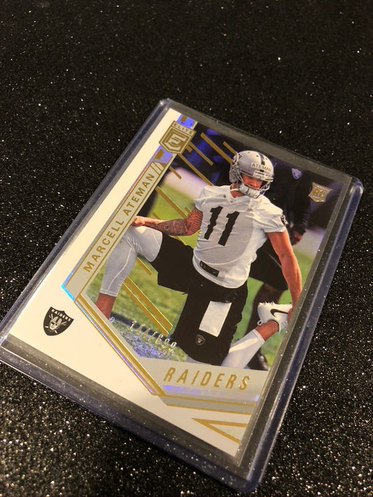 Marcell Ateman Elite Rookies white #144/699 RC 2018 Donruss Elite