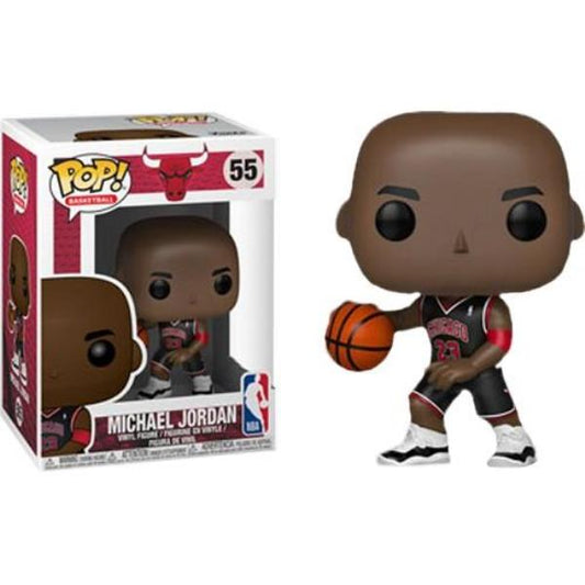 Michael Jordan #55 Black Jersey Funko POP! Basketball Bulls RARE
