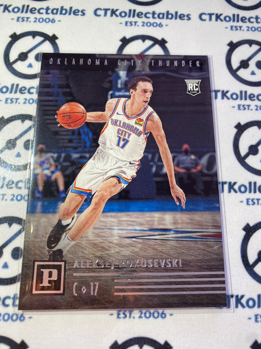 2020-21 NBA Panini Chronicles Panini Aleksej Pokusevski Rookie Card RC #120 OKC