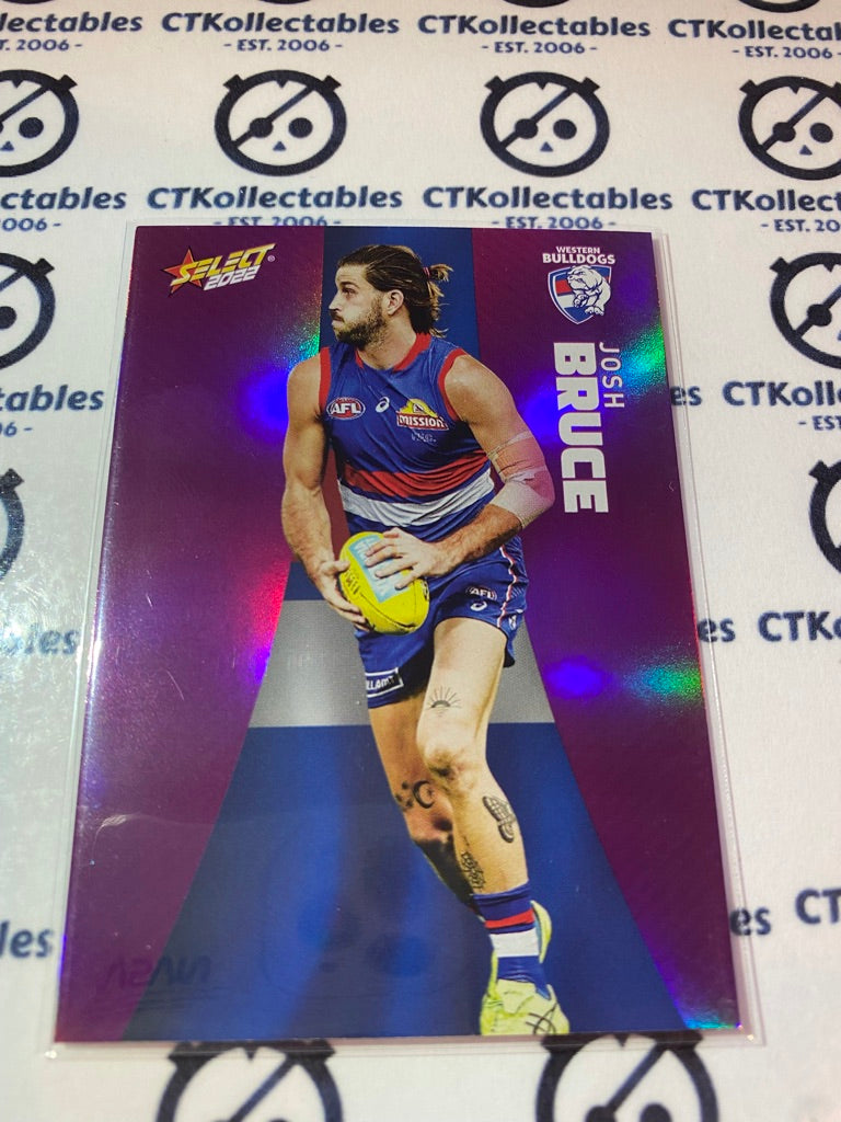 2022 AFL Footy Stars Purple Parallel - Josh Bruce #PP173