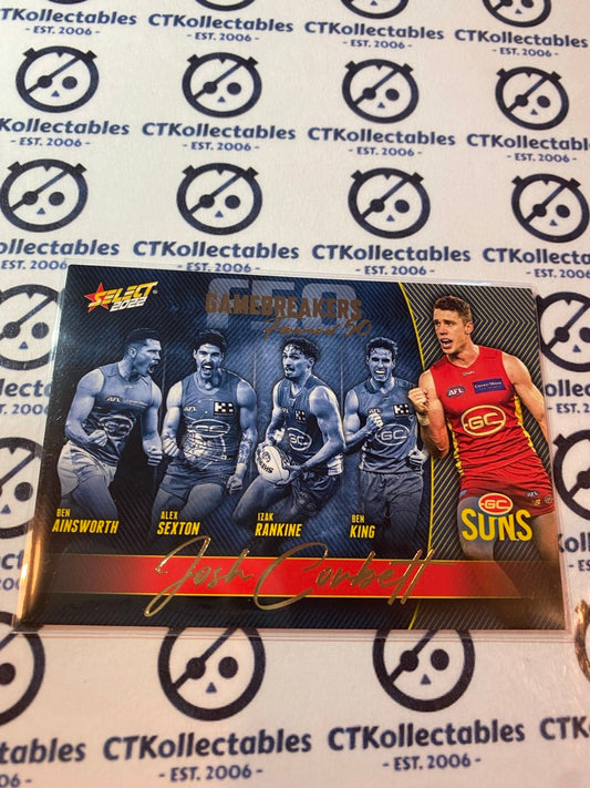 2022 AFL Footy Stars Gamebreakers Forward 50 - Josh Corbett GB42