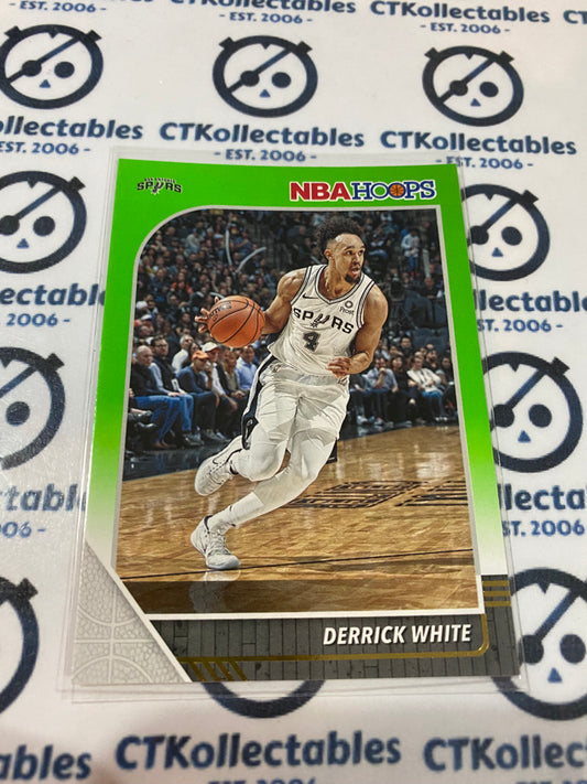 2019-20 NBA Hoops Neon Green Derrick White #176 Spurs
