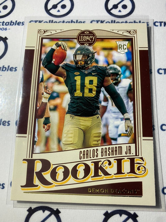 2021 NFL Legacy Carlos Basham Jr. Rookie #185 Bills RC