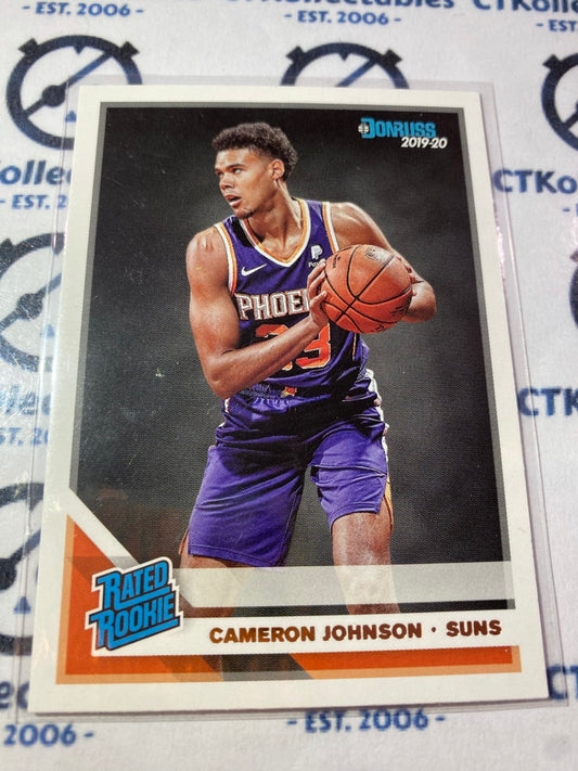 2019-20 NBA Panini Donruss Rated Rookie Cameron Johnson #210 Suns