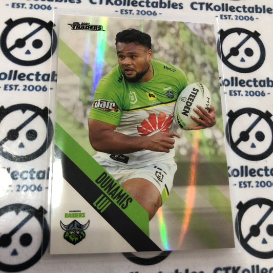 2021 NRL Traders Pearl Special Parallel PS014 Dunamis Lui