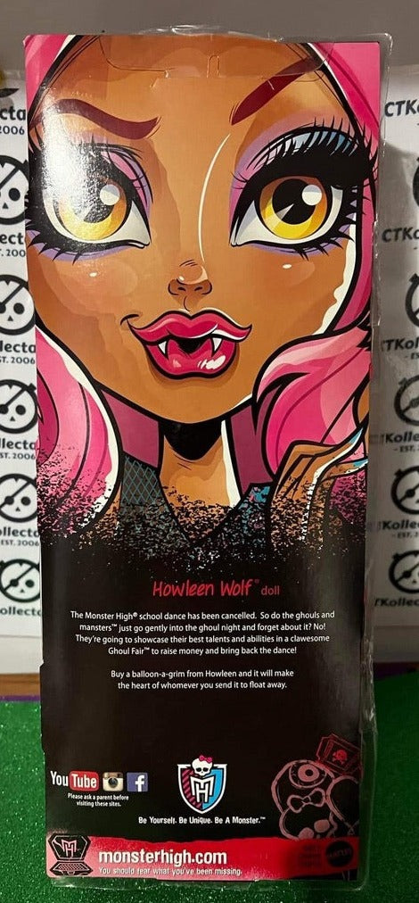 Howleen Wolf - Daughter of the Werewolf - Ghoul Fair Monster high Doll