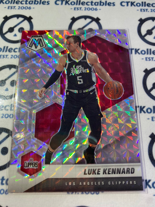 2020-21 NBA Mosaic Luke Kennard Mosaic Silver Prizm #146 Clippers