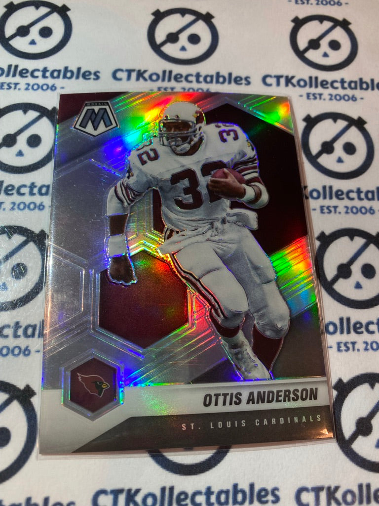 2021 Panini NFL Mosaic Ottis Anderson Silver Prizm #10 Cardinals