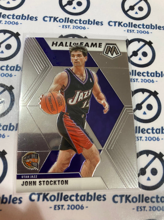 2019-20 NBA Mosaic John Stockton Hall of fame #293