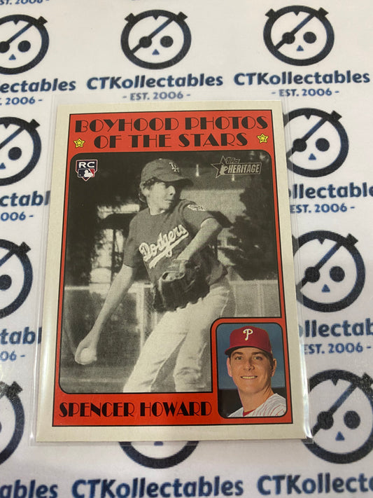 2021 MLB Heritage Boyhood Photos RC Spencer Howard #148