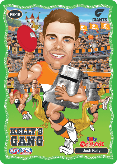 2022 AFL Teamcoach Footy Oddbodz FB-18 Josh Kelly