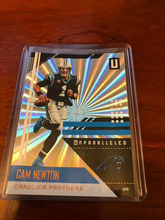 Cam Newton #26 "SHINE" 2018 NFL Unparalleled