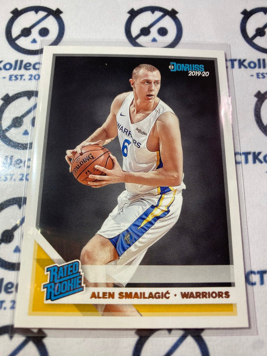 2019-20 NBA Panini Donruss Rated Rookie Alen Smailagic #237 Warriors
