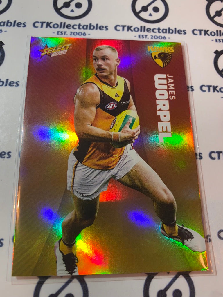 2022 AFL Footy Stars Sunset Parallel - James Worpel PS101