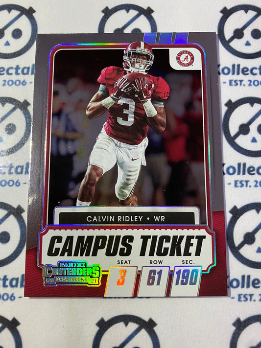 2021 NFL Contenders Draft Picks Calvin Ridley Campus Ticket #36