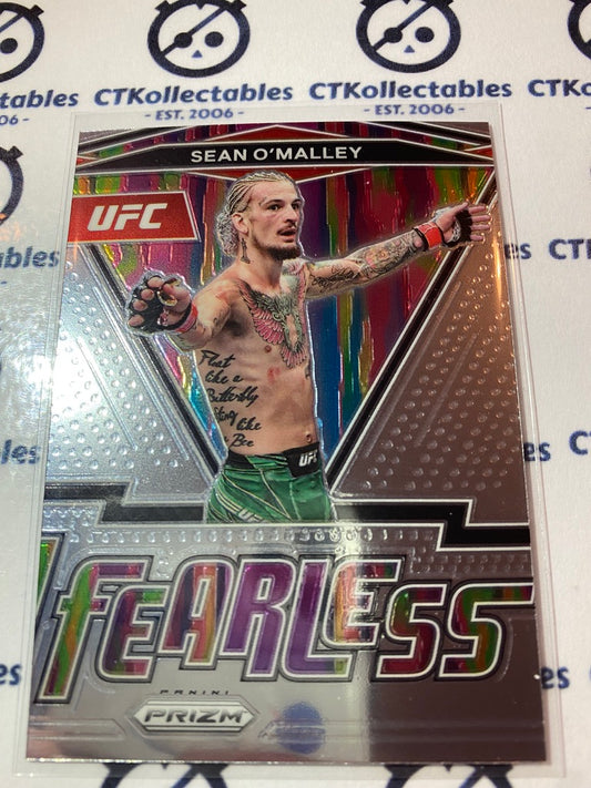 2022 UFC Panini Prizm Fearless Sean O'Malley #3