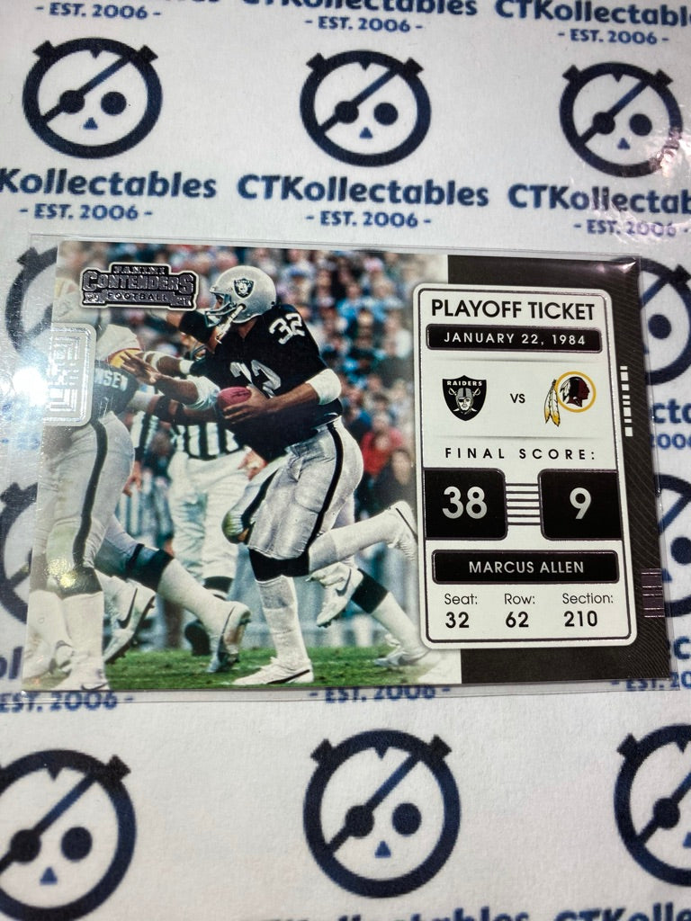 2021 NFL Panini Contenders Marcus Allen Playoff Ticket#PLT-MAL Raiders