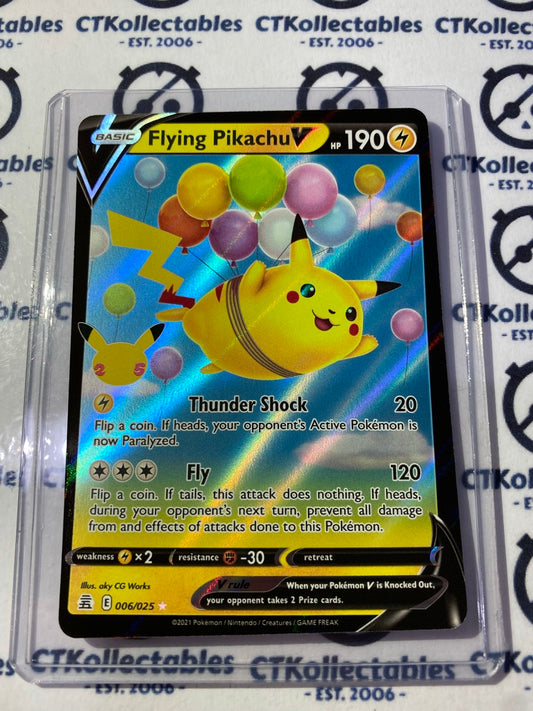 Flying Pikachu V #004/025 Pokemon Celebrations 25th Anniversary