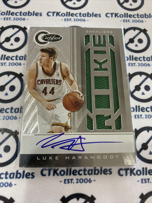 2010-11 Certified Luke Harangody Rookie Signatures #439/599 Cavs