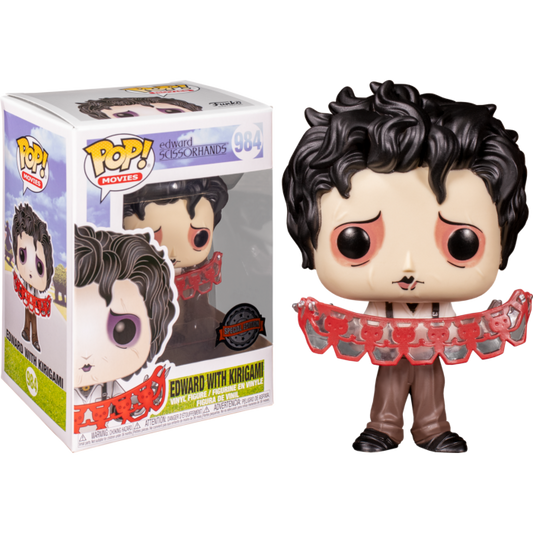 Edward Scissorhands #984 With Kirigami Funko POP! Movies US Exclusive