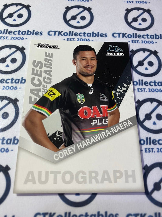 2018 NRL Traders Faces of the Game Corey Harawira-naera FG43/64 Panthers