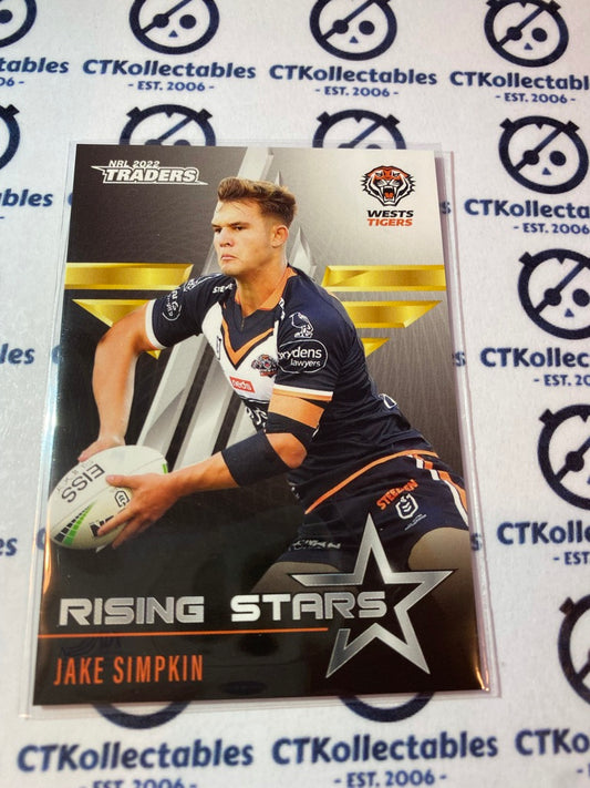 2022 TLA NRL Traders Rising Stars Jake Simpkin RS47/48